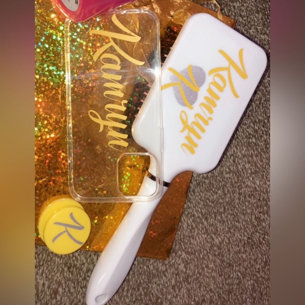 💋Customized Hair Brush ONLY NWT